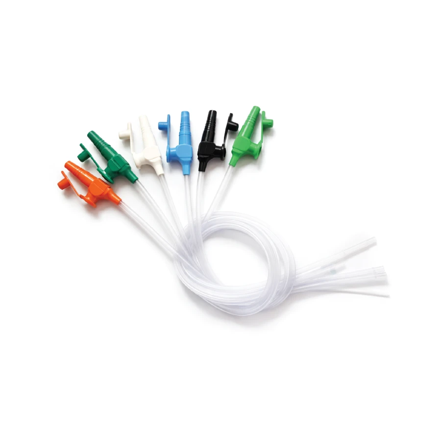 Sunction Catheter with Control fr8 ( Light blue)