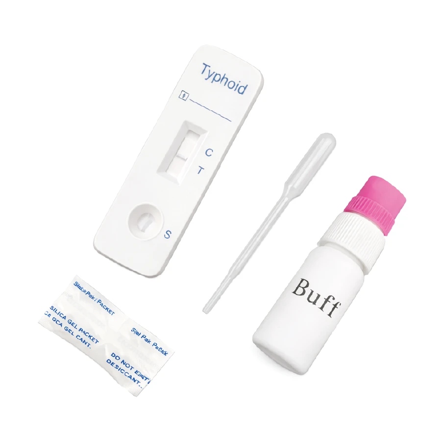 Typhoid test cassette